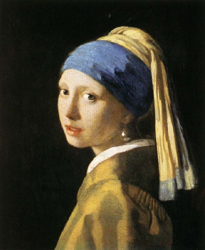 Jan Vermeer Head of a Young Woman oil painting image